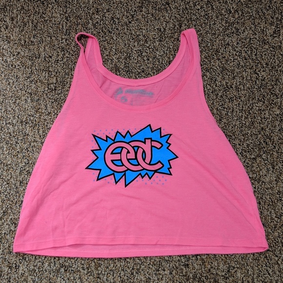 Pink Crop Tank - Picture 1 of 3